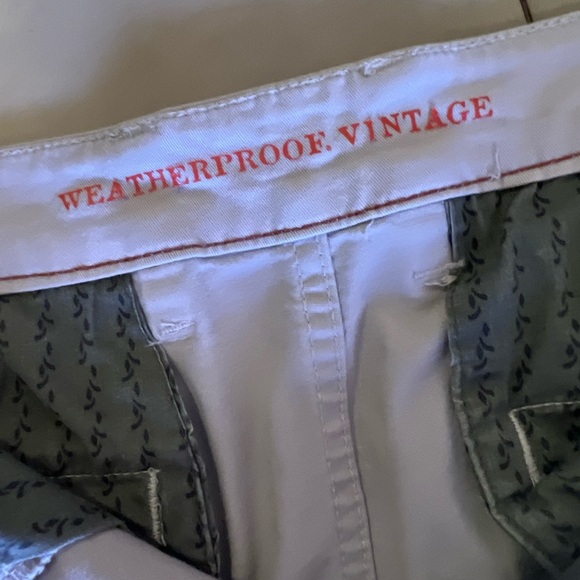 Original WEATHERPROOF VINTAGE Men's SHORTS 36 W Stretch Cargo Beige - Picture 15 of 15